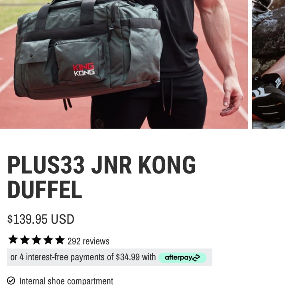 King Kong Athletic Bag